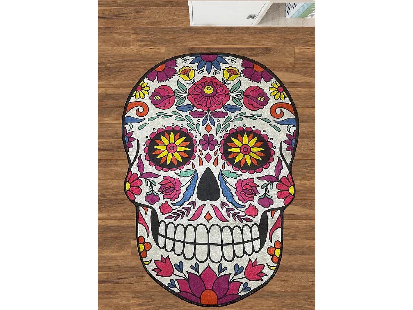 Sale Alfombra de baño Skull Djt (80 x 140) Multicolor