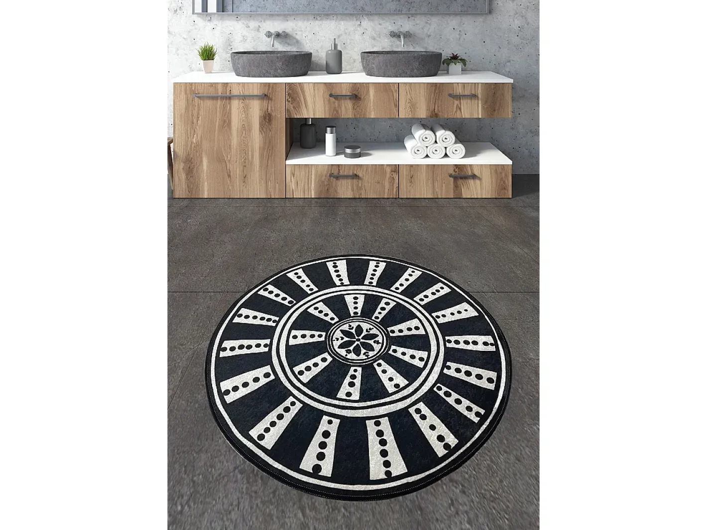 Alfombra de baño Splavin Multicolor Hot