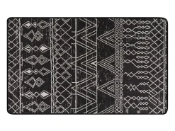 Alfombra De Baño|Ropa De Cama-Alfombra de baño Straordinario Black Djt 70x120 antracita negro blanco Multicolor