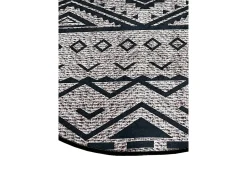Alfombra de baño Tent Djt (140 cm) Multicolor New