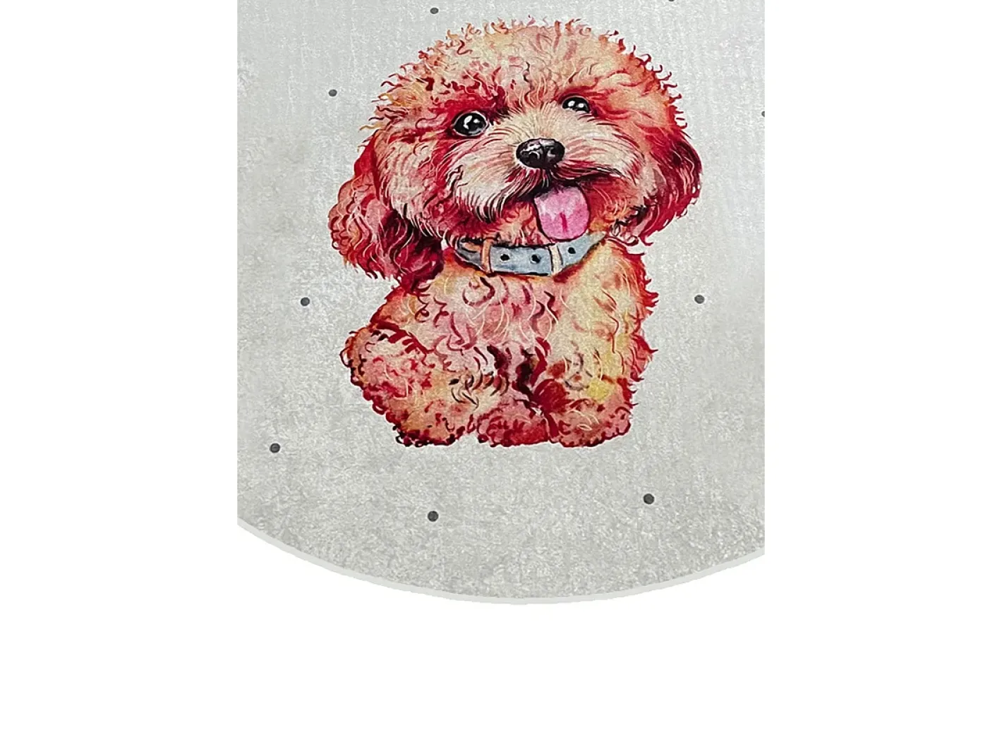 Alfombra de baño Terrier Djt (120 cm) Multicolor Clearance