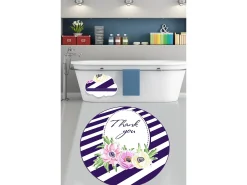 Alfombra De Baño|Ropa De Cama-Alfombra de baño Thank You (100 cm) Multicolor