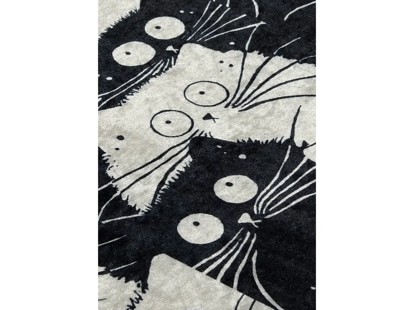 Alfombra de baño White Cats DJT Multicolor