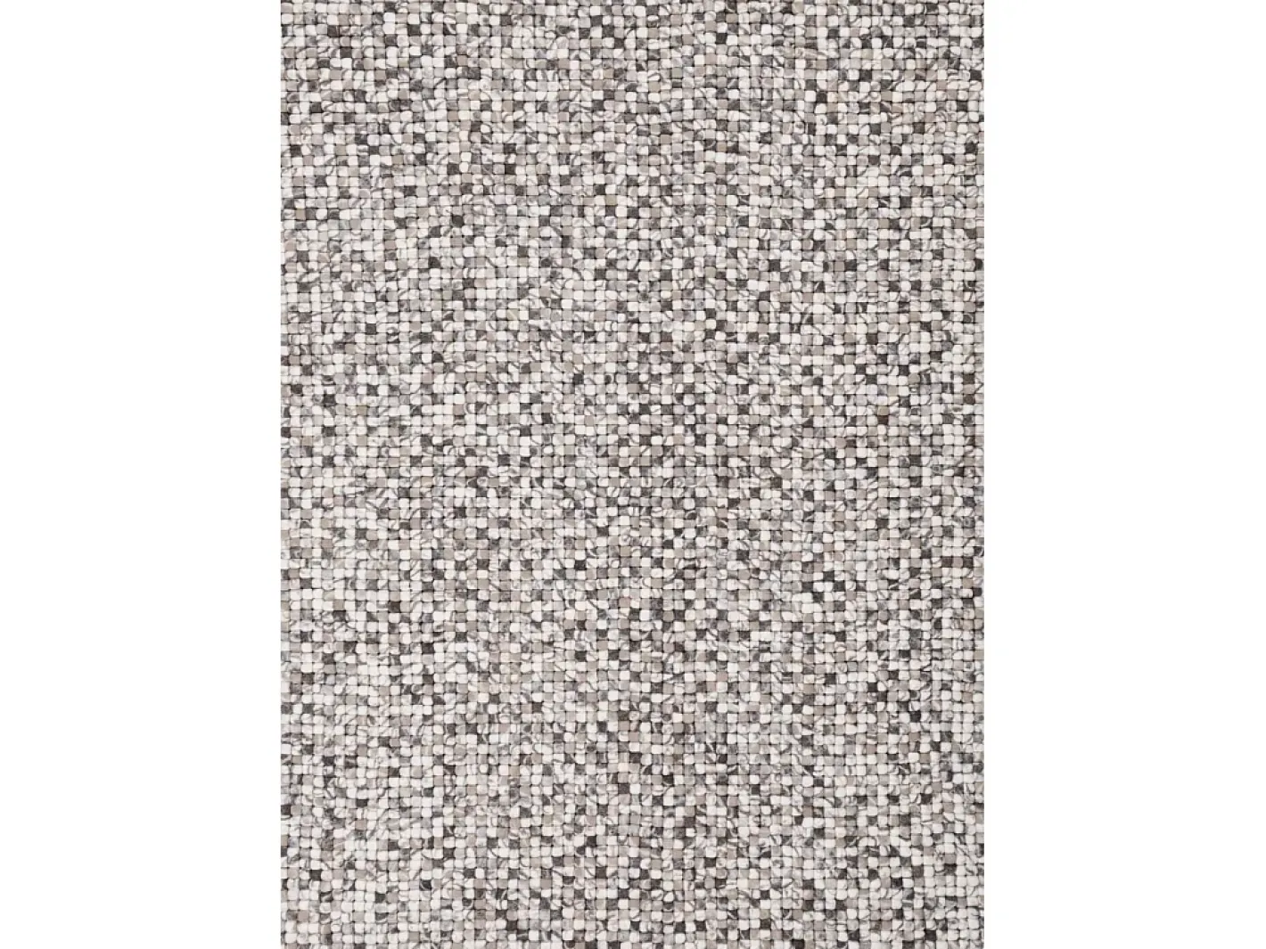 Alfombra De Salón-Alfombra de bolas de fieltro hecha a mano 140x200 cm Naturaleza Multi Felty 2.2 Color natural claro