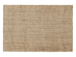 Miliboo Alfombra de cama de yute natural 60 × 120 cm NOOR Color natural claro Sale