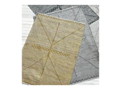 Sale The Rug Republic Alfombra de cáñamo Jiazi 290 x 190 cm Dorado