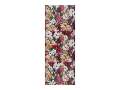 New Alfombra de cocina - Dibujos con flores - rojo - 52 x 100 cm - RICCI Multicolor