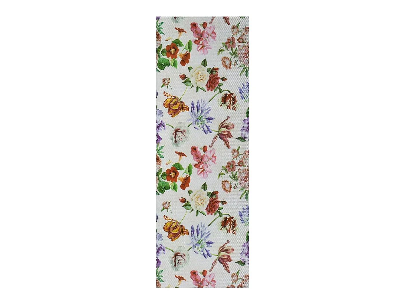 Alfombra De Cocina-Alfombra de cocina - dibujos de flores - - 48 x 200 cm - SALLY Multicolor