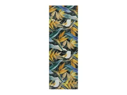 Best Alfombra de cocina - Dibujos con hojas - - 52 x 100 cm - RICCI Amarillo