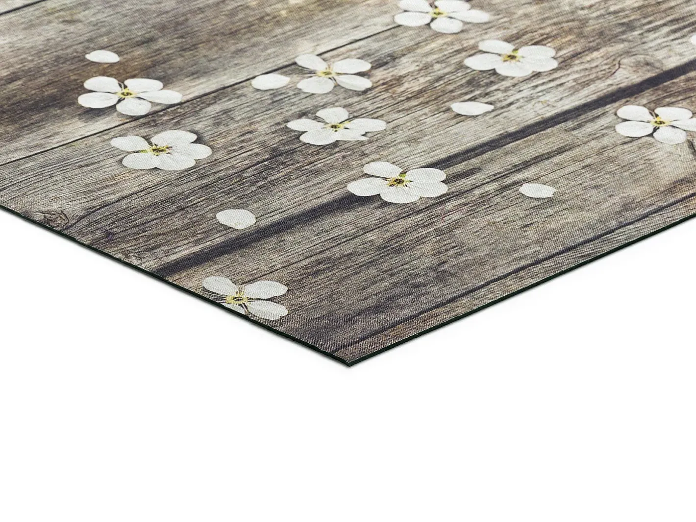 Alfombra de cocina - Diseños primaverales - marrón - 52 x 200 cm - SPRINTY Marru00f3n New
