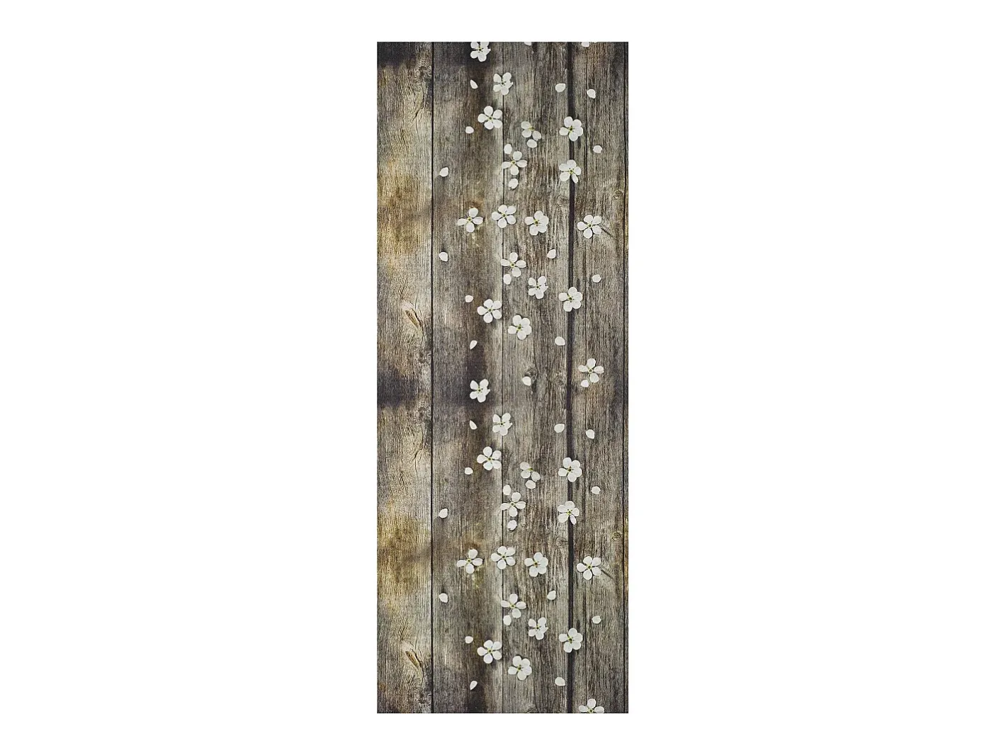 New Alfombra de cocina - Diseños primaverales - marrón - 52 x 100 cm - SPRINTY Marru00f3n