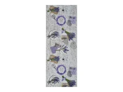 Alfombra de cocina - Diseños de lavanda - - 52 x 200 cm - SPRINTY Violeta Best