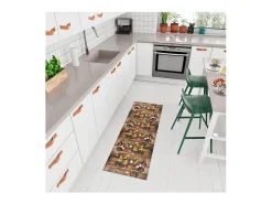 Alfombra De Cocina-Alfombra de cocina - diseños con especias - - 52 x 200 cm - RICCI Multicolor
