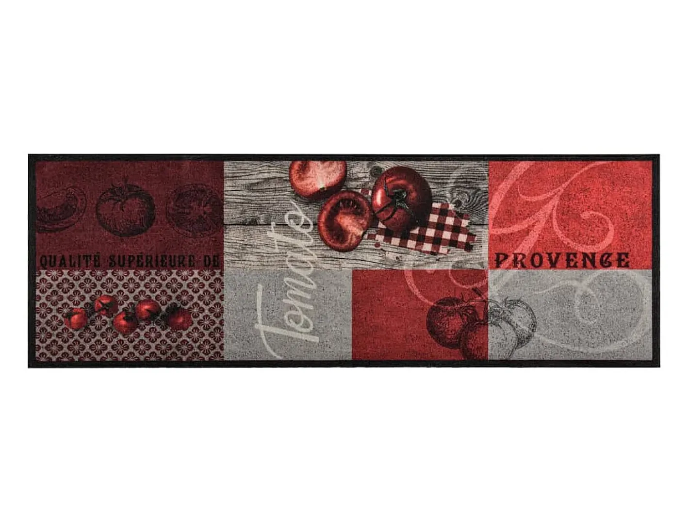 Alfombra De Cocina-Alfombra de cocina lavable Tomato 45x150 cm ES304708 Multicolor