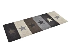 Alfombra De Cocina-Alfombra de cocina lavable Star 60x180 cm ES982216 Multicolor
