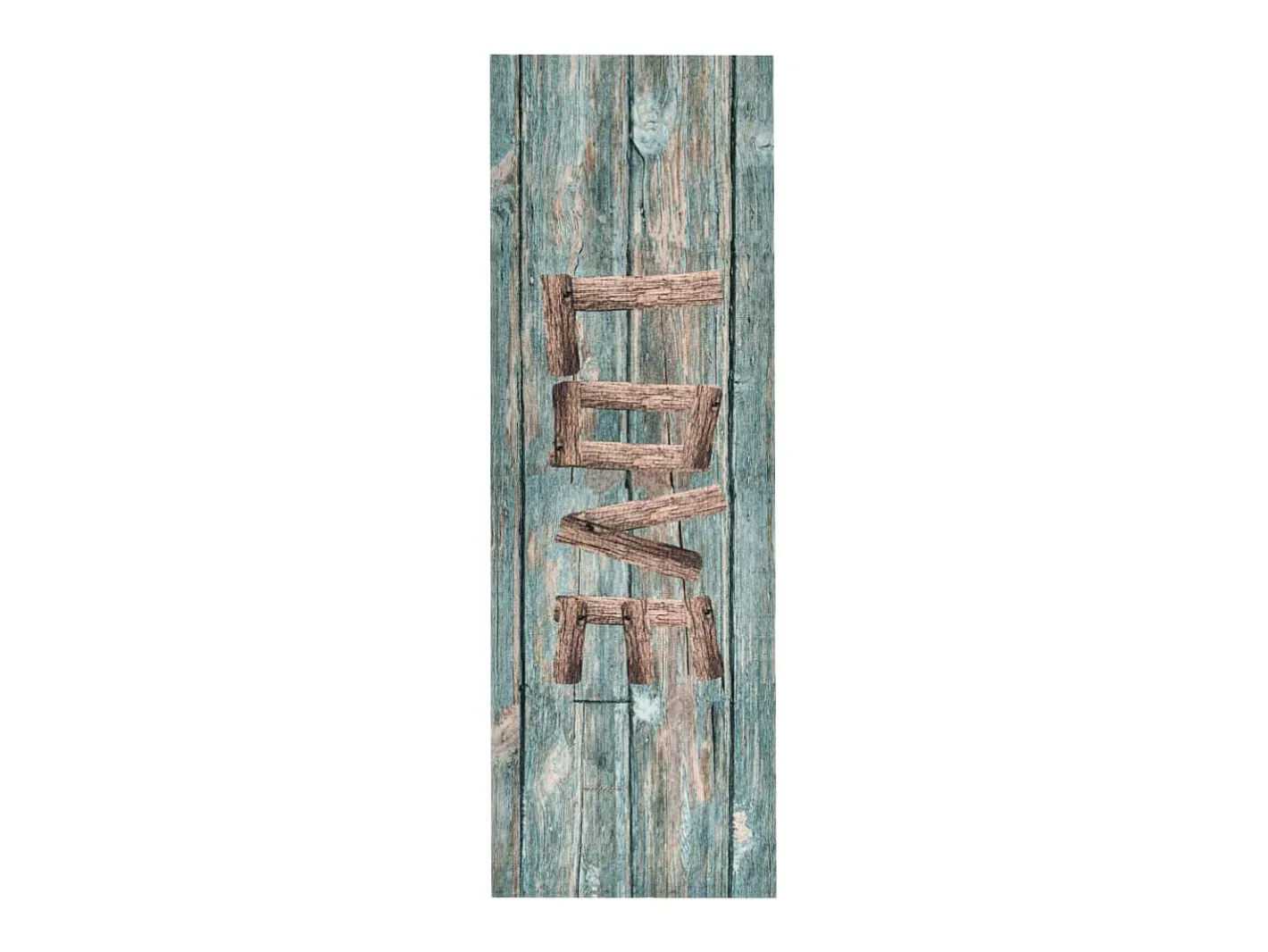 Alfombra de cocina lavable Love 60x300 cm ES391545 Multicolor New