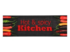 New Alfombra de cocina lavable Hot&Spicy 45x150 cm ES989891 Multicolor