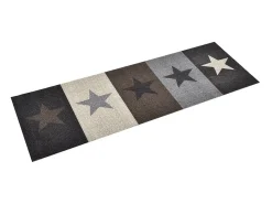 Alfombra De Cocina-Alfombra de cocina lavable Star 45x150 cm ES176598 Multicolor