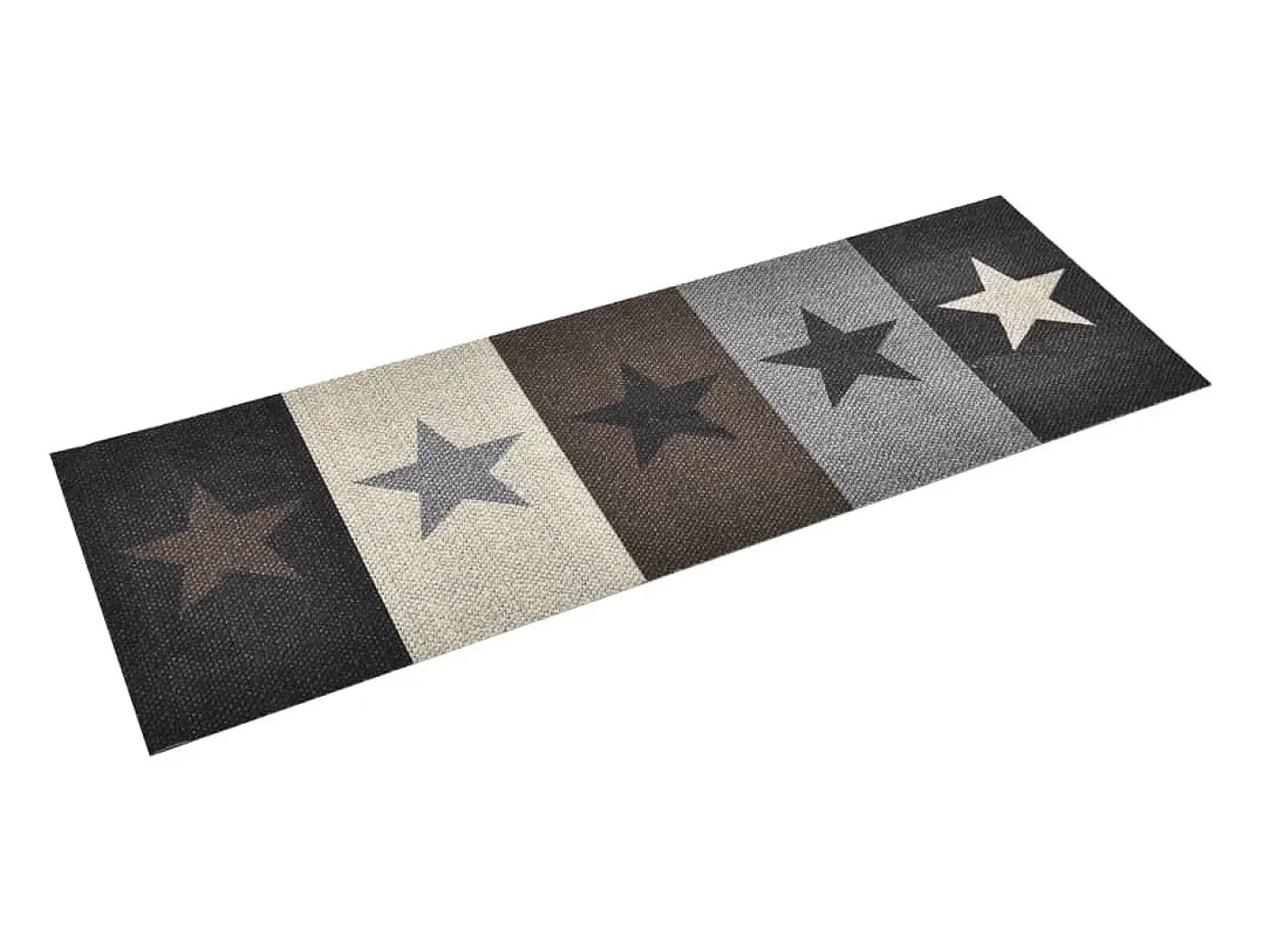 Alfombra De Cocina-Alfombra de cocina lavable Star 45x150 cm ES176598 Multicolor