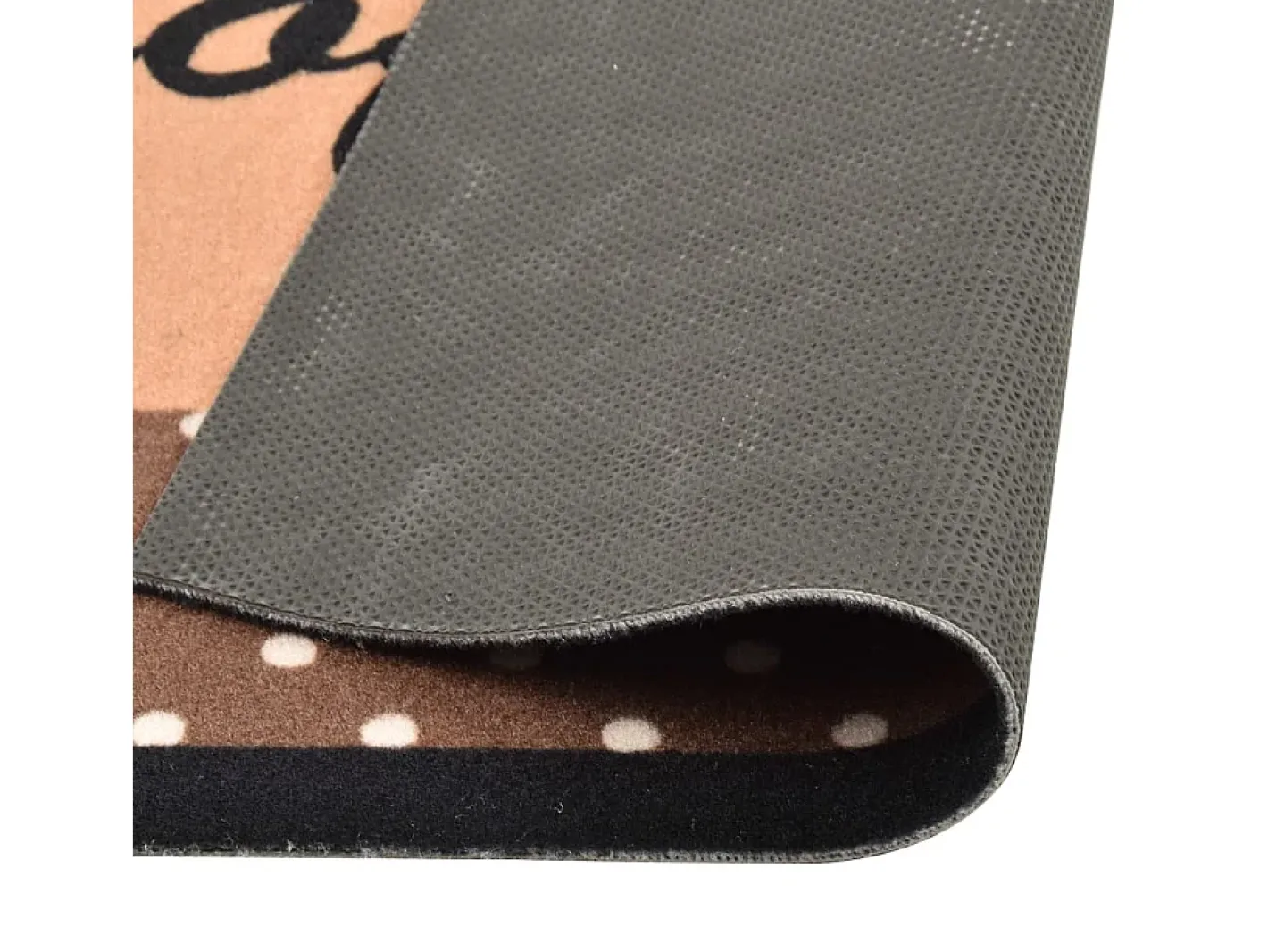 New Alfombra de cocina lavable Coffee marrón 60x300 cm ES815957 Multicolor