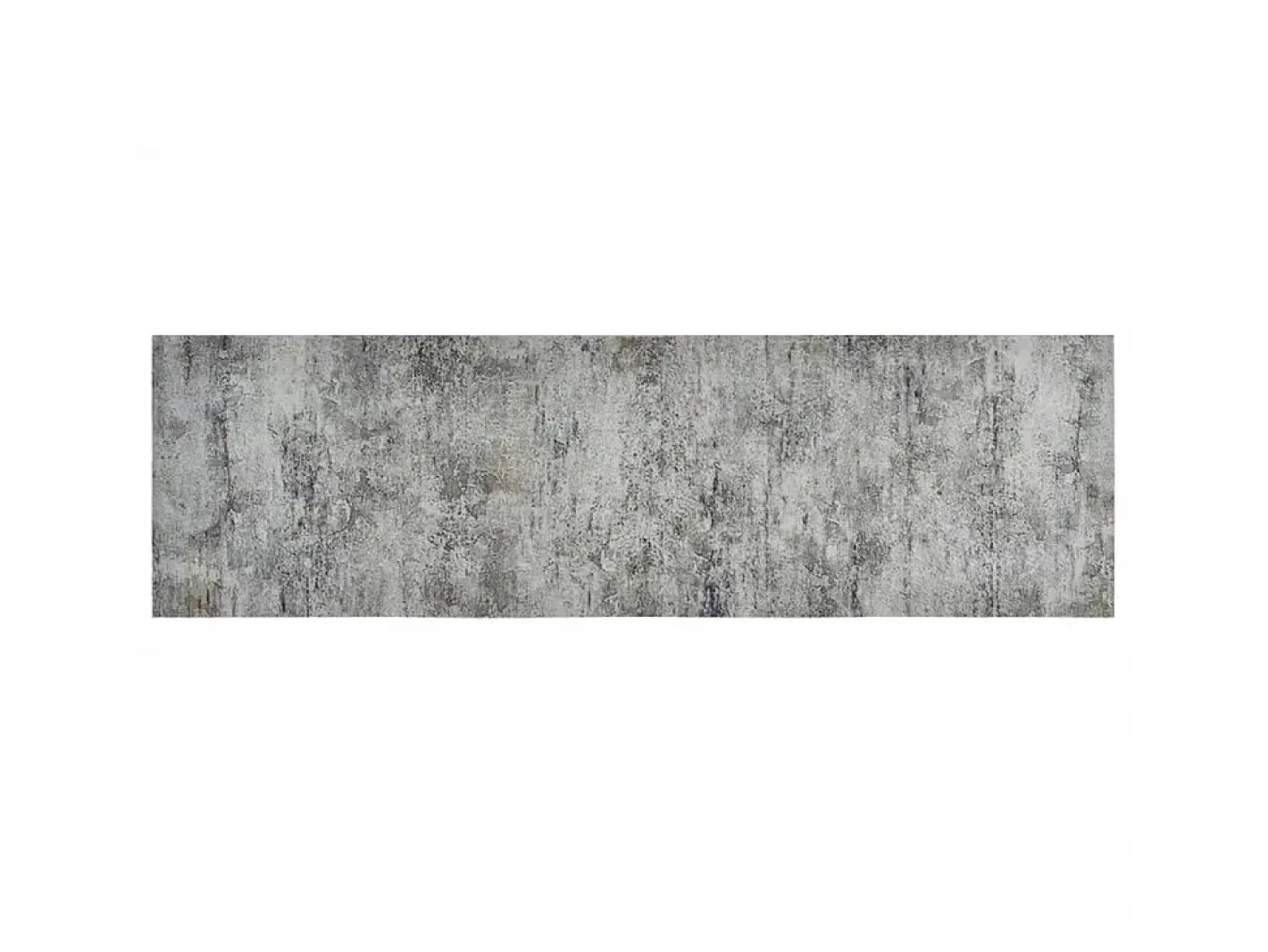 Clearance Alfombra de cocina lavable terciopelo aspecto hormigón 60x180cm ES190860 Gris