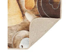 Alfombra de cocina 60x180 cm lavable antideslizante Multicolor
