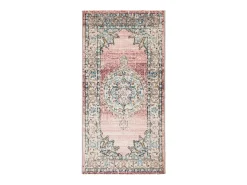 Alfombra De Cocina-Alfombra de diseño vintage para interior y exterior ARBIZU 80x150 cm Multicolor