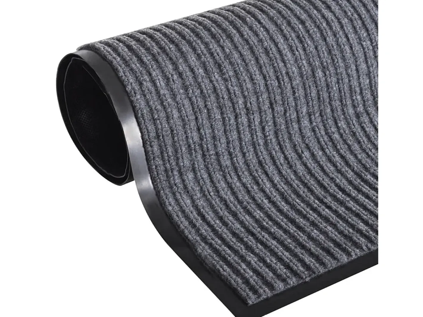 Alfombra de entrada PVC 90x120 cm ES678589 Gris Hot