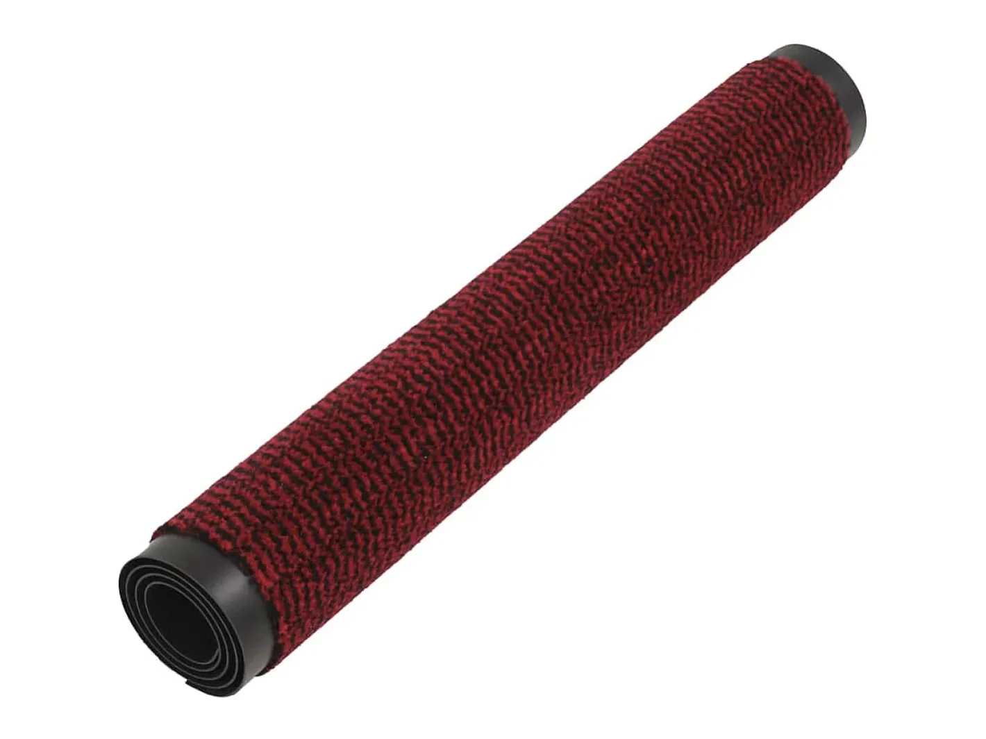 Online Alfombra de entrada rectangular de nudo 120x180 cm roja ES941596 Rojo