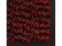 Online Alfombra de entrada rectangular de nudo 120x180 cm roja ES941596 Rojo
