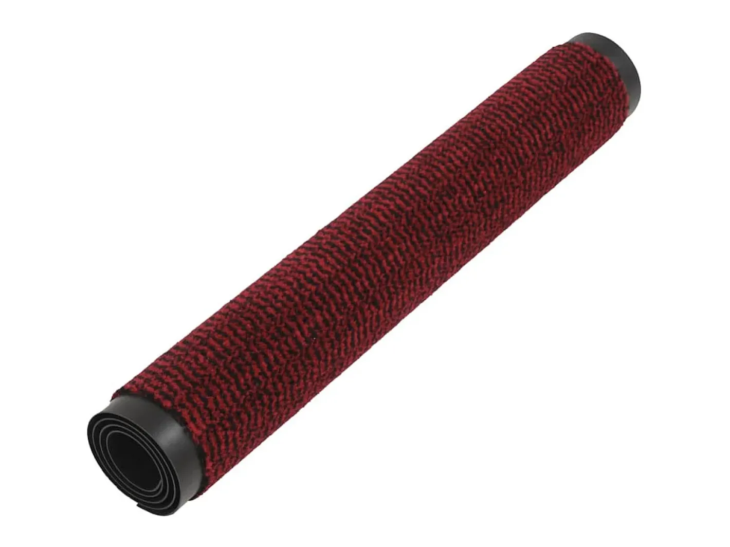Hot Alfombra de entrada rectangular de nudo 80x120 cm roja ES677519 Rojo