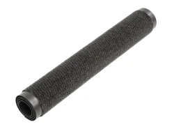 Alfombra de entrada rectangular de nudo 120x180 cm negra ES793480 Negro Online