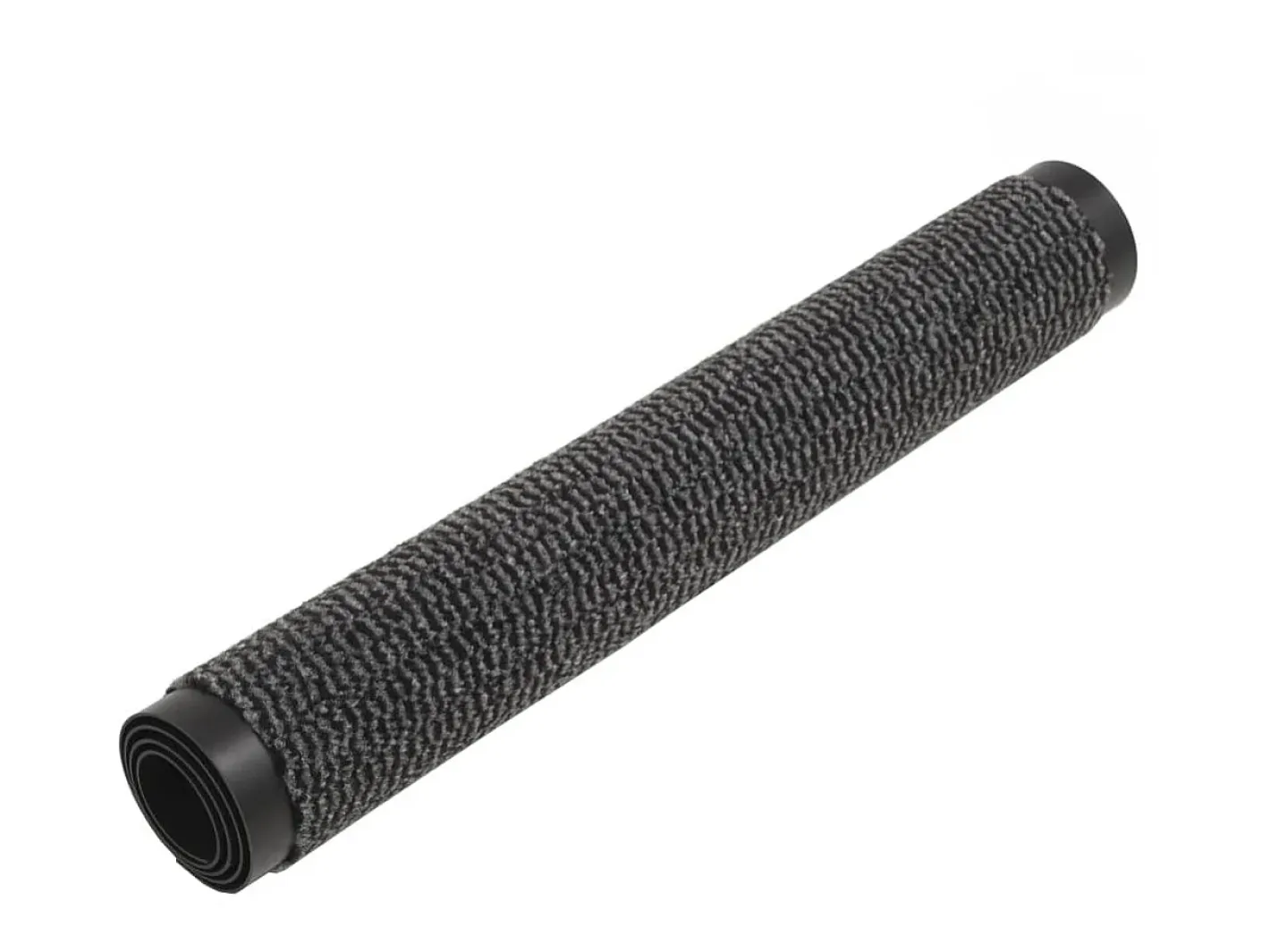 Felpudo-Alfombra de entrada rectangular de nudo 80x120 cm antracita ES108134 Gris antracita