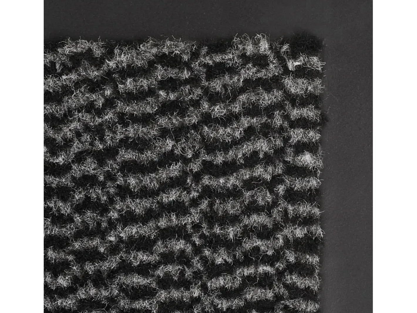 Felpudo-Alfombra de entrada rectangular de nudo 80x120 cm antracita ES108134 Gris antracita