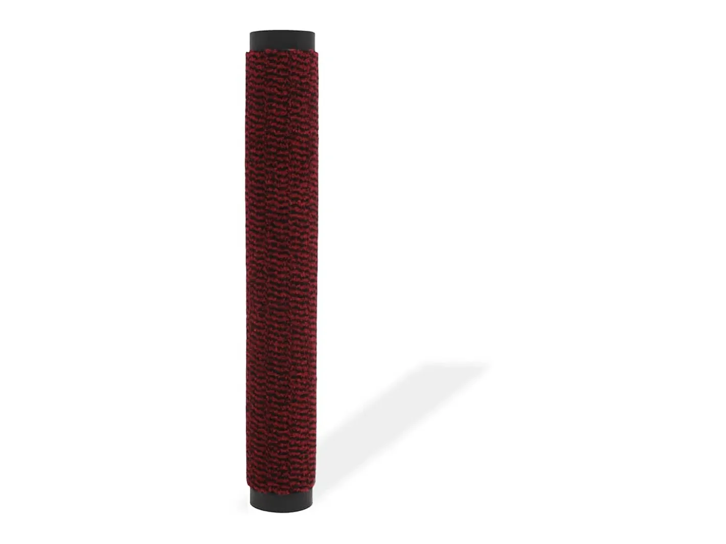 Alfombra de entrada rectangular de nudo 90x150 cm roja ES965637 Rojo Sale