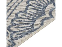 Alfombra de exterior de tejido plano 200x280 cm Estampado Azul Clearance