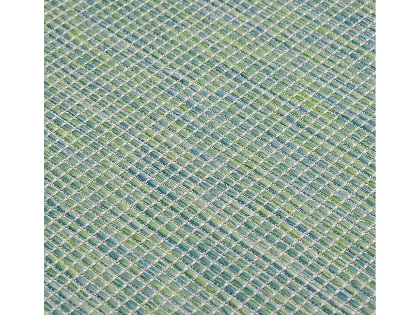 Discount Clicnbuy Alfombra de exterior de tejido plano turquesa 120x170 cm Azul turquesa
