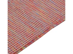 Discount Clicnbuy Alfombra de exterior de tejido plano 120x170 cm Rojo