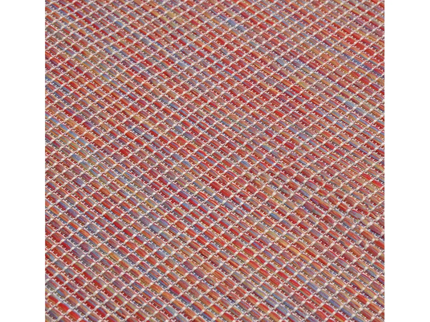 Discount Clicnbuy Alfombra de exterior de tejido plano 120x170 cm Rojo