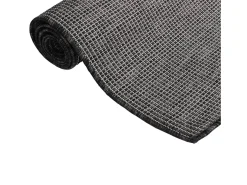 Clicnbuy Alfombra de exterior de tejido plano 200x280 cm Gris