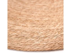 Alfombra de fibra natural bali bulrush 80 CM Marru00f3n Best