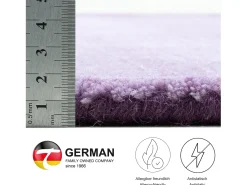 Alfombra de lana con degradado de color 90x160 cm Morado Wool Comfort Violeta Online