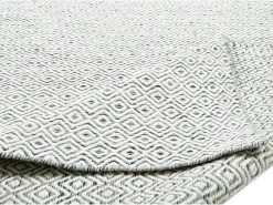 Alfombra De Salón-Alfombra de lana de estilo escandinavo 160x230 cm Gris natural Trondheim Beige