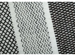 New Alfombra de lana de estilo escandinavo 65x130 cm Gris natural Trondheim Beige