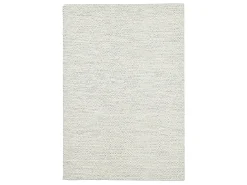 Alfombra de lana de estilo escandinavo 160x230 cm natural Trondheim Beige Clearance