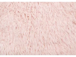 Sale Alfombra de lana natural tejida a mano 180x250 cm Fluffy Rosa