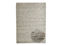 Alfombra de lana reversible tejida a mano 190x250 cm Marrón Multi Alpen Marru00f3n Sale