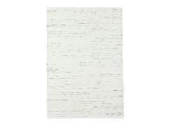 Alfombra de lana tejida a mano reversible 60x90 cm Gris natural Alm-Glück Beige
