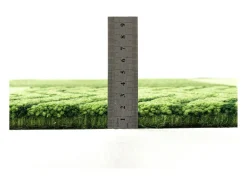 Discount Alfombra de lana tejida a mano en estilo patchwork 190x250 cm Domas Verde