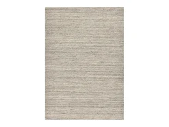 Alfombra De Salón-Alfombra de lana UNI tejida a mano 60x90 cm Pure Gris